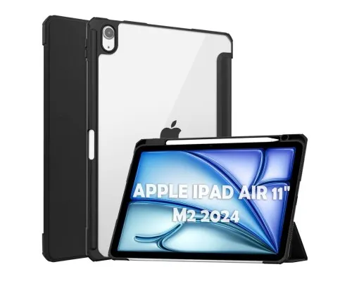 Чехол для планшета BeCover Soft Edge TPU Apple iPad Air 11" M2 2024 Black (711702)