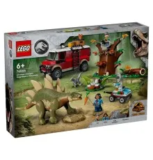 Конструктор LEGO Jurassic World Місії динозаврів: Знахідка стегозавра (76965)