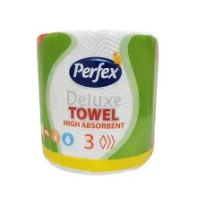 Паперові рушники Perfex Deluxe 3 шари 1 рулон (8606110850027)