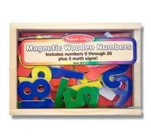 Розвиваюча іграшка Melissa&Doug Магнитные деревянные цифры (MD449)