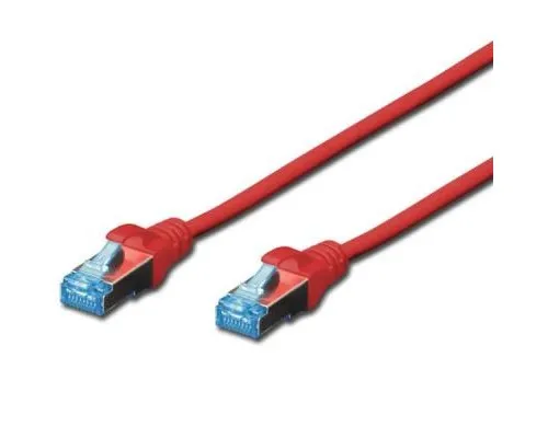 Патч-корд Digitus 3м, cat.5e, SF-UTP, AWG 26/7, red (DK-1531-030/R)