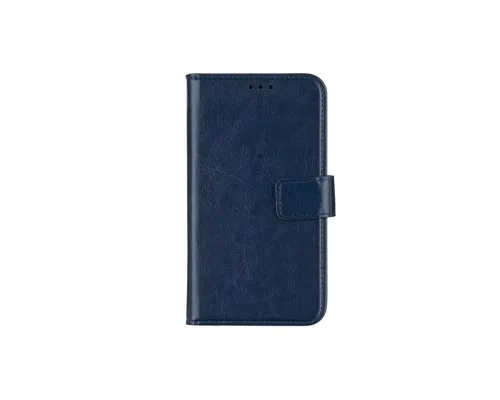 Чохол до мобільного телефона 2E Basic 4.5-5`` (< 140*70*10 мм), ECO LEATHER, Navy (2E-UNI-4.5-5-HDEL-NV)