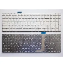 Клавиатура ноутбука ASUS E502/E502M/E502MA/E502S/E502SA белая (A46081)