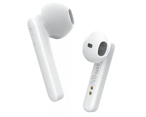 Наушники Trust Primo Touch True Wireless Mic White (23783)