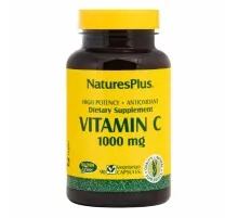 Вітамін Natures Plus Вітамін C, Vitamin C, 1000 мг, Nature's Plus, 90 вегетаріанс (NTP2312)