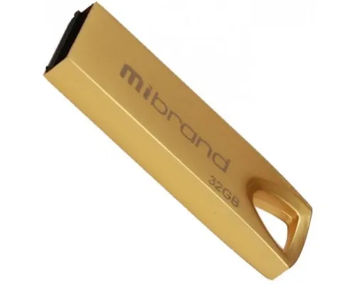 USB флеш накопичувач Mibrand 32GB Taipan Gold USB 2.0 (MI2.0/TA32U2G)