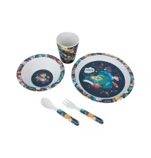 Набор детской посуды Kite Space из бамбука 5 предметов (K22-313-01)