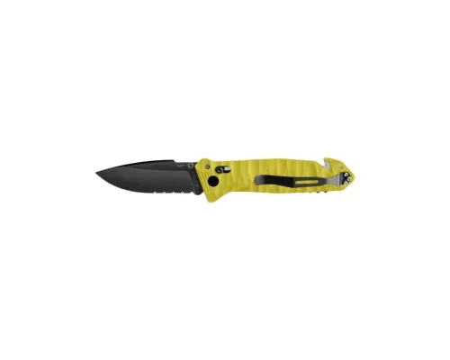 Нож Outdoor CAC Nitrox Serrator PA6 Yellow (11060112)