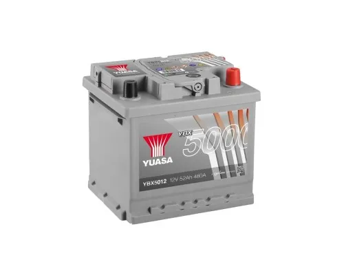Акумулятор автомобільний Yuasa 12V 54Ah Silver High Performance Battery (YBX5012)