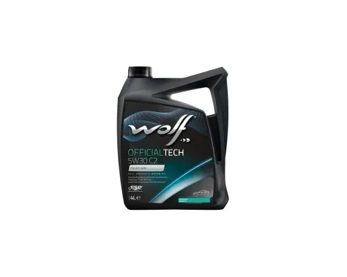 Моторное масло Wolf OFFICIALTECH 5W30 C2 4л (8309014)