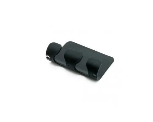 Тримач для кабелю Extradigital Adhesive Hook LF006, Black (KBC1732)