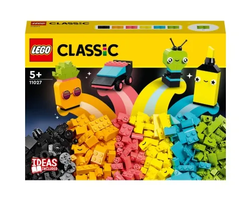 Конструктор LEGO Classic Творческое неоновое веселье 333 детали (11027)