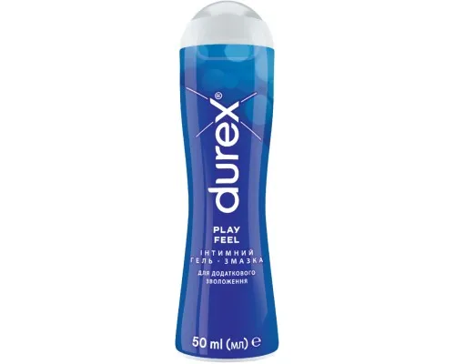 Интимный гель-смазка Durex Play Feel для дополнительного увлажнения (лубрикант) 50 мл (4820108005297)