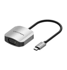 Переходник USB3.1 Type-C to VGA (F) 0.15m 1080p 60Hz Vention (TDFHB)