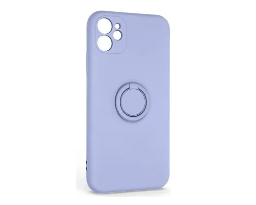 Чохол до мобільного телефона Armorstandart Icon Ring Apple iPhone 11 Lavender (ARM68649)