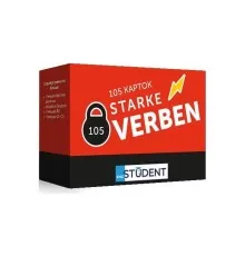 Обучающий набор English Student Карточки для изучения немецкий языка Starke Verben, украинский (591226000)