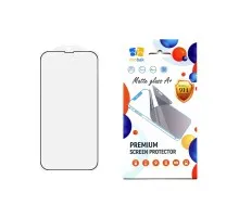 Скло захисне Drobak Matte Glass A+ Apple iPhone 14 Pro Max (Black) (292947)