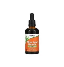 Трави Now Foods Листя оливи, гліцериновий екстракт у краплях, Olive Leaf Glyce (NOW-04898)