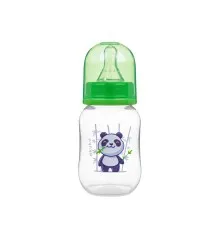 Бутылочка для кормления Akuku Зеленая Панда, 125 мл (A0104)