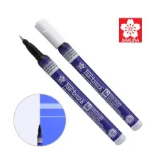 Маркер Sakura Pen-Touch Голубой, ультрафиолетовый, тонкий (EXTRA FINE) 0.7мм (084511322691)