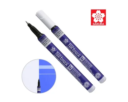 Маркер Sakura Pen-Touch Блакитний, ультрафіолетовий, тонкий (EXTRA FINE) 0.7мм (084511322691)