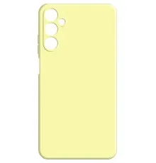 Чохол до мобільного телефона MAKE Samsung A15 Silicone Yellow (MCL-SA15YE)