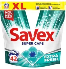 Капсулы для стирки Savex Super Caps Extra Fresh 42 шт. (3800024046919)