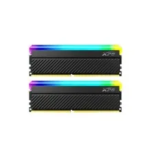 Модуль памяти для компьютера DDR4 32GB (2x16GB) 3600 MHz XPG Spectrix D45G RGB Black ADATA (AX4U360016G18I-DCBKD45G)
