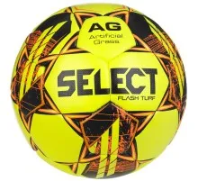 Мяч футбольный Select Flash Turf v23 жовто-помаранчевий Уні 5 (5703543315390)