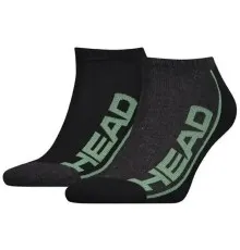 Шкарпетки Head Performance Sneaker 2 пари 791018001-164 Зелений/Чорний 35-38 (8718824742786)