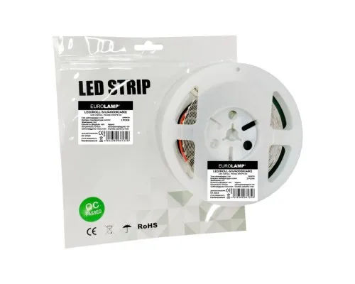 Світлодіодна стрічка Eurolamp LED/ROLL 24V, 4000K 5м