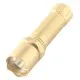 Фонарь Quantum Minik gold 3W LED з USB (QM-FL1044)