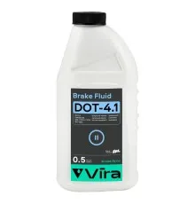 Гальмівна рідина VIRA Brake Fluid DOT-4.1 0,5 л (VI1101)