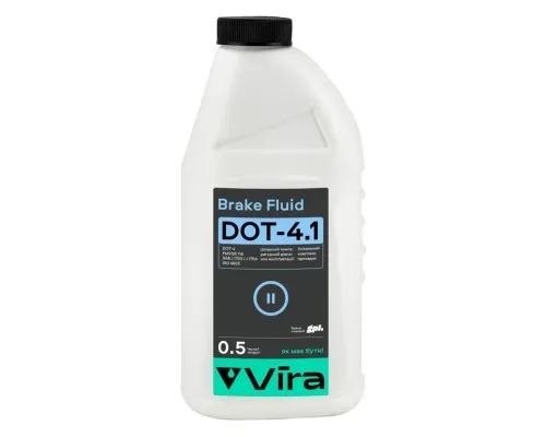 Тормозная жидкость VIRA Brake Fluid DOT-4.1 0,5 л (VI1101)