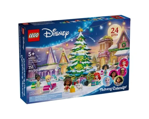 Конструктор LEGO Disney Різдвяний календар 2024 (43253)