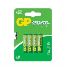 Батарейка Gp AAA R03 солевая * 4 (24G-U4 / 4891199000478)