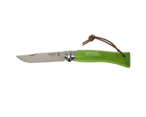 Нож Opinel №7 Inox VRI Trekking light green (001442)