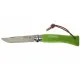 Ніж Opinel №7 Inox VRI Trekking light green (001442)