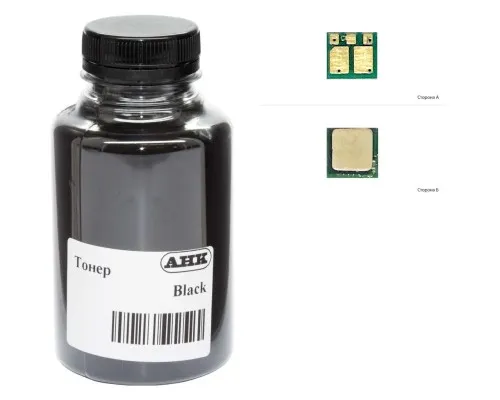 Тонер HP CLJ M180/181 45г Black +chip AHK (1505182)