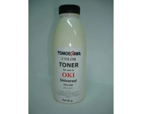 Тонер OKI UNIVERSAL 50г Yellow Tomoegawa (TG-O-50Y)