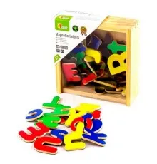 Розвиваюча іграшка Viga Toys Магнітні літери, 52 шт. (50324)