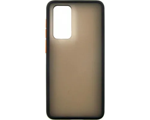 Чехол для мобильного телефона Dengos Matt Huawei P40, black (DG-TPU-MATT-46) (DG-TPU-MATT-46)