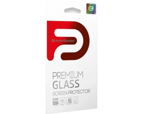 Скло захисне Armorstandart Full Glue Samsung A71 Black (ARM56895)