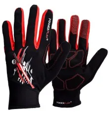 Велорукавиці PowerPlay 6607 Black/Red M (PP_6607_M_Red/Black)