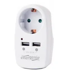 Зарядное устройство EnerGenie 2 USB x 2.1A (EG-ACU2-02)