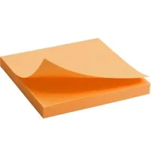 Бумага для заметок Axent с клейким слоем 75x75мм, 80арк, ярко оранж (2414-15-A)