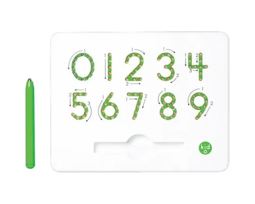 Ігровий набір Kid O Магнітна дошка для вивчення цифр від 0 до 9 (10347)