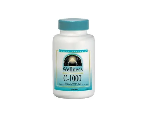 Вітамін Source Naturals Вітамін С-1000, Wellness, 50 таблеток (SN1031)