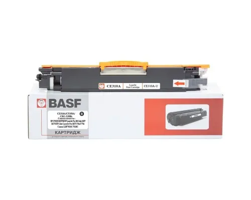 Картридж BASF HP CP1025/CE310A/CF350A, Canon329Bk Black (BASF-KT-CE310A-U)
