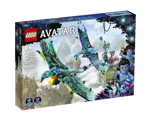 Конструктор LEGO Avatar Первый полет Джейка и Нейтири на Банши 572 деталей (75572)